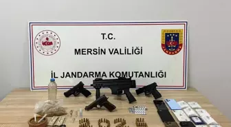 Mersin'de Uyuşturucu ve Silah Ticareti Operasyonu: 3 Tutuklama