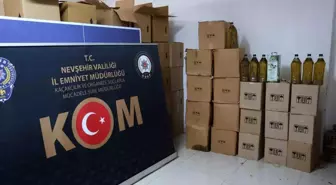 Nevşehir'de Sahte Zeytinyağı Operasyonunda 6 Bin 370 Litre Ele Geçirildi