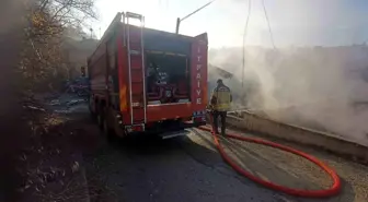 Ankara'da Gecekonduda Yangın