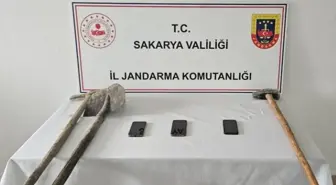 Sakarya'da Kaçak Kazı Yapan 11 Zanlı Fotokapanla Yakalandı