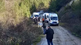 Sinop'ta Otomobilin Devrilmesi Sonucu 5 Kişi Yaralandı