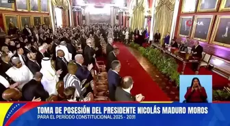 Venezuela'da Nicolas Maduro'nun 3. Dönemi Resmen Başladı