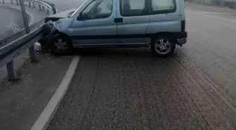 Eğirdir'de Trafik Kazası: 2 Yaralı