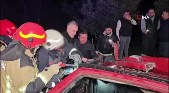 Bursa'da Tır ile Otomobil Kafa Kafaya Çarpıştı: 3 Ağır Yaralı