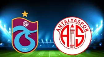 Trabzonspor Antalyaspor maçı ilk 11'i! Trabzonspor'un Antalyaspor maçı 11'i belli oldu mu, ilk 11'de kimler var?