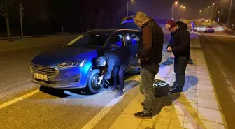 Eskişehir'de Trafik Kazası Kıl Payı Atlatıldı