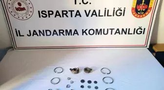 Isparta Jandarması Tarihi Eser Operasyonlarıyla Suçluları Yakaladı