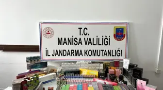 Manisa'da Gümrük Kaçağı Sigara ve Parfüm Ele Geçirildi