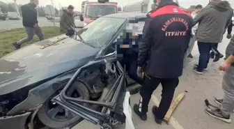 Kahramanmaraş'ta Trafik Kazası: 2 Yaralı