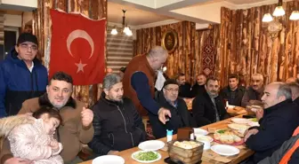 Oltu Özdere Mahallesi'nden Vefa Günü Hatmi Şerif Programı'na Cağ Kebap Ziyafeti