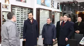 AK Parti İstanbul İl Başkan Adayı Abdullah Özdemir Sultanbeyli'de Esnafı Ziyaret Etti