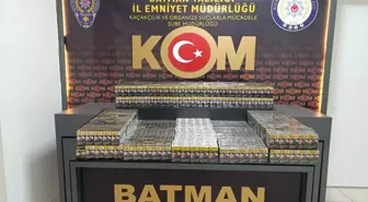 Batman'da Kamyonette 1940 Paket Kaçak Sigara Ele Geçirildi