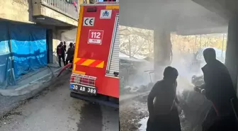 Hakkari'de Yangın Korkuttu