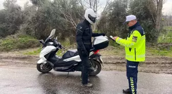 Motosiklet Sürücüleri İçin Trafik Bilgilendirmesi