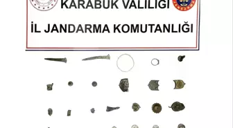 Karabük'te Tarihi Eser Operasyonu: 32 Parça Ele Geçirildi