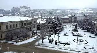 Kastamonu'da Kar Yağışı Etkisini Gösterdi