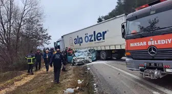 Tokat'ta trafik kazası: 2 kişi hayatını kaybetti