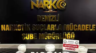 Denizli'de Uyuşturucu Operasyonu: 5 Kilogram Metamfetamin Ele Geçirildi