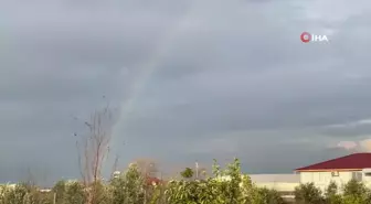 Antalya'da Çifte Gökkuşağı Görsel Şöleni