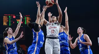 ÇİMSA ÇBK Mersin, FIBA Avrupa Ligi'nde İspanyol Ekibi Yendi