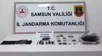 Samsun'da Kaçak Silah İmalathanesine Baskın