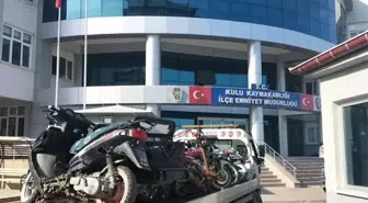 Konya Kulu'da Motosiklet Denetimleri Sürüyor