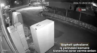 Milyonluk Bakır Kablo Hırsızlığında 4 Zanlı Yakalandı