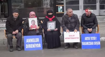 Muş'ta Evlat Nöbeti Devam Ediyor