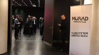 MÜSİAD'dan Arnavutluk'ta 2025 yılı resepsiyonu