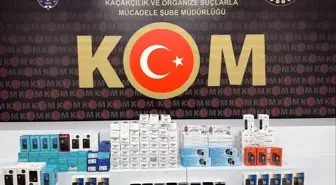 Ordu'da 500 Bin TL Değerinde Kaçak Cep Telefonu ve Emtia Ele Geçirildi