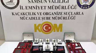 Samsun'da Kaçak Ürün Operasyonu: 1 Gözaltı