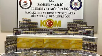 Samsun'da Kaçak Sigara Operasyonu: 884 Paket Ele Geçirildi