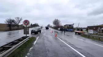 Tekirdağ'da Trafik Kazası: 1 Yaralı