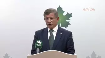 Ahmet Davutoğlu: Kahraman Filistin Halkı, Soykırımcı İsrail Devletini ve Onun İşbirlikçilerini Ateşkes İlan Etmek Zorunda Bırakmıştır