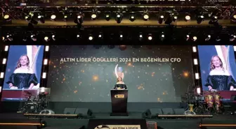 Altın Liderler Ödül Töreni'nde 'Türkiye'nin En Beğenilen Finans Liderleri' ödüllerini aldı