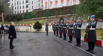 Artvin Valisi Ergün, İl Jandarma Komutanlığını Ziyaret Etti