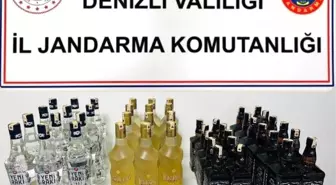 Denizli'de Kaçak Alkol Operasyonu: 46 Şişe Ele Geçirildi