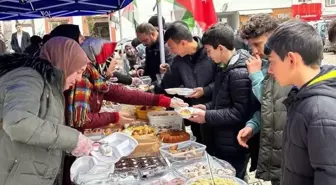 Çaykara'da Gazze yararına kermes düzenlendi