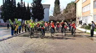 Aydın'da Öğrenciler 'Bir Bisikletle Her Şey Değişir' Projesi ile Pedal Çevirdi