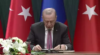 Cumhurbaşkanı Erdoğan'dan Moğolistan Cumhurbaşkanı ile Ortak Açıklamasında Gazze Mesajı