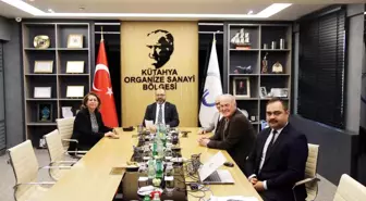 Kütahya İl Defterdarı Ercoşman, Organize Sanayi Bölgesi'ni Ziyaret Etti