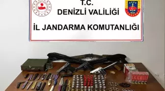 Denizli'de Silah Kaçakçılığı Operasyonu: Çok Sayıda Silah ve Mühimmat Ele Geçirildi