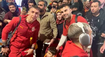 Galatasaray, Hatayspor Maçı İçin Mersin'e Geldi