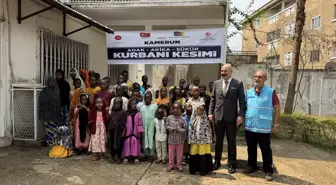 Türkiye Diyanet Vakfı, Kamerun'da Yetim Himaye Bursu Programı Düzenledi