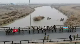 Azerbaycan Silahlı Kuvvetleri Personeli, Iğdır'da Karşılandı