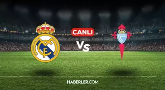 Real Madrid Celta Vigo CANLI izle! (ŞİFRESİZ) Real Madrid Celta Vigo maçı hangi kanalda, canlı yayın nerede ve nasıl izlenir?