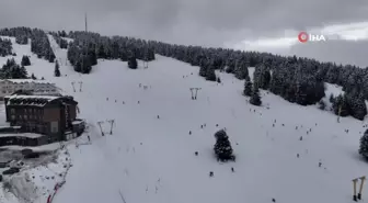 Uludağ'da sömestr öncesi tatilciye müjde