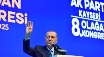 Cumhurbaşkanı ve AK Parti Genel Başkanı Erdoğan, partisinin Kayseri 8. Olağan Kongresi'nde konuştu: (3)