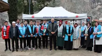 Amasya'da Gazze'deki Ateşkes Kutlandı