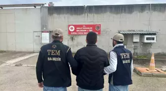 Balıkesir'de FETÖ Üyesi Hapis Cezalı Şahıs Yakalandı